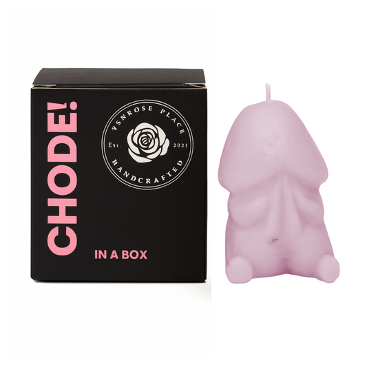 Chode in a Box | Jasmin Candle | Pink