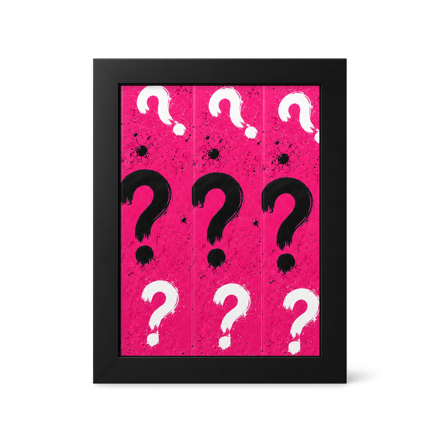 Mystery Frame | Anxiety | 6" x 4"