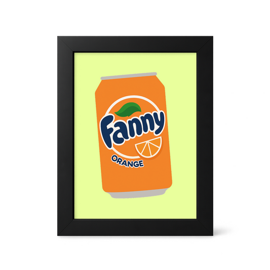 Foul Frame | Fanny| 6" x 4"
