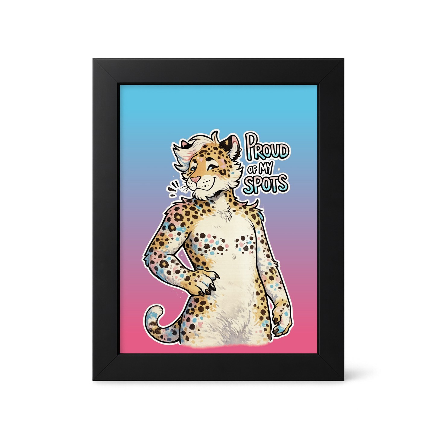 Foul Frame | Proud of my Spots | 6" x 4"