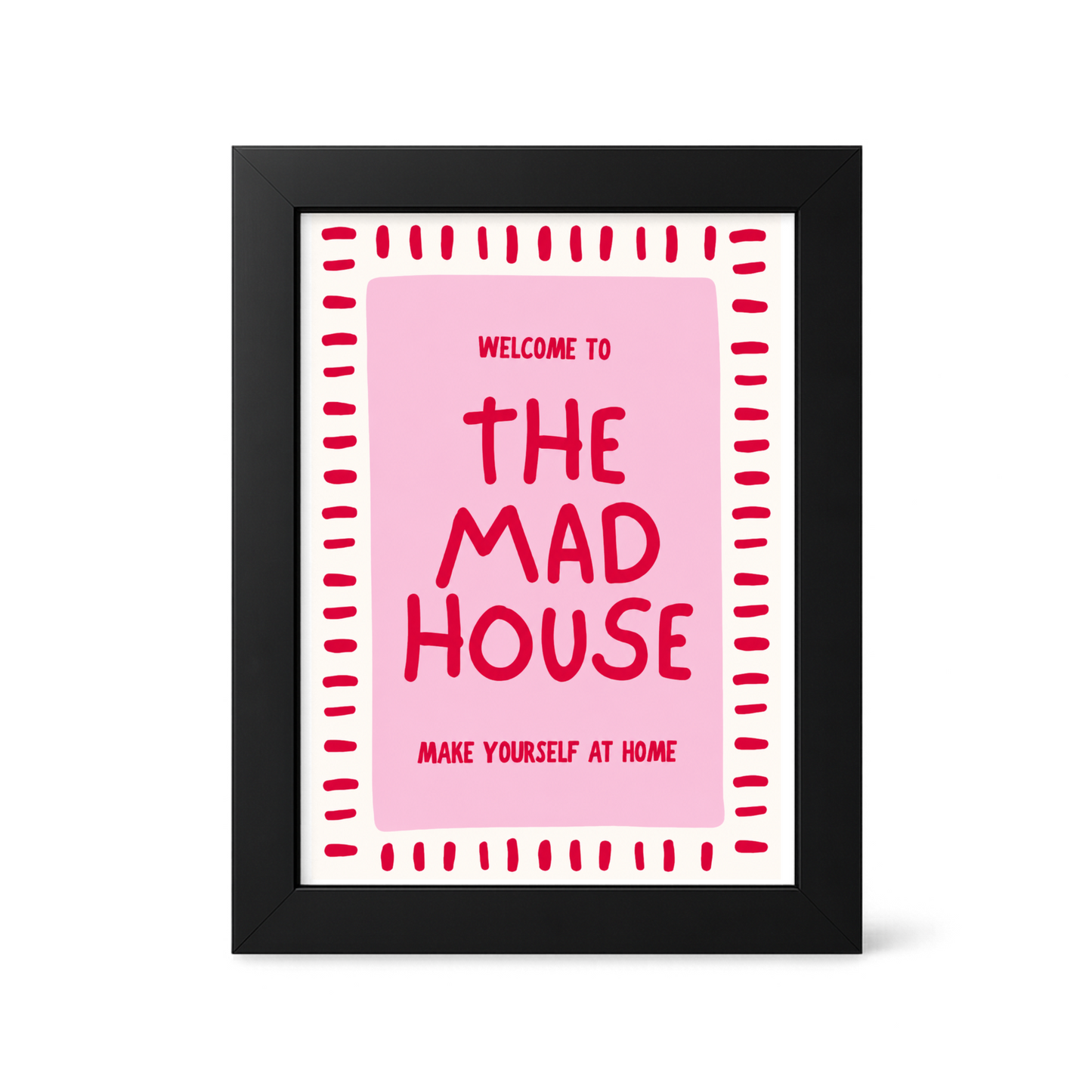 Foul Frame | The Mad House | 6" x 4"