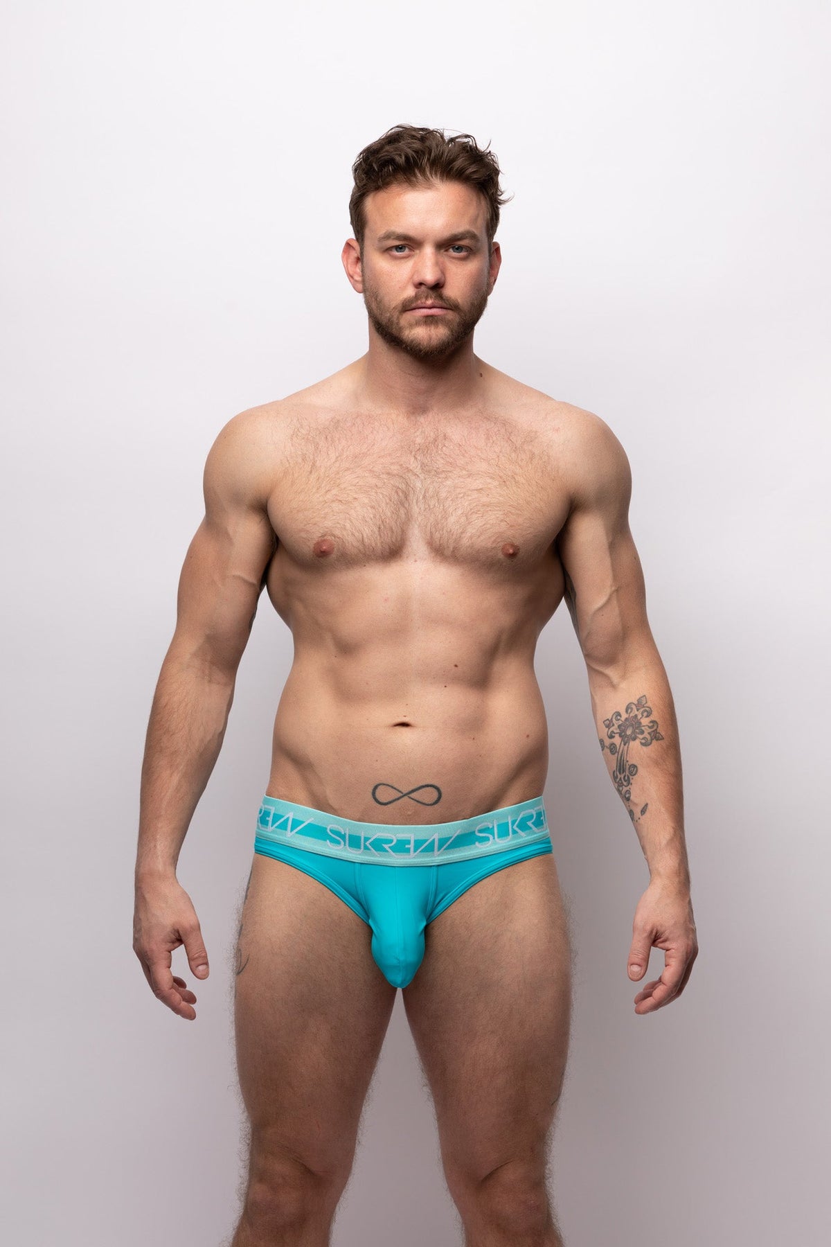 SUKREW Classic Brief Multipack 1x Scuba Blue + 1x Deep Coral