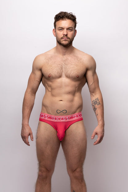 SUKREW Classic Brief Multipack 1x Scuba Blue + 1x Deep Coral