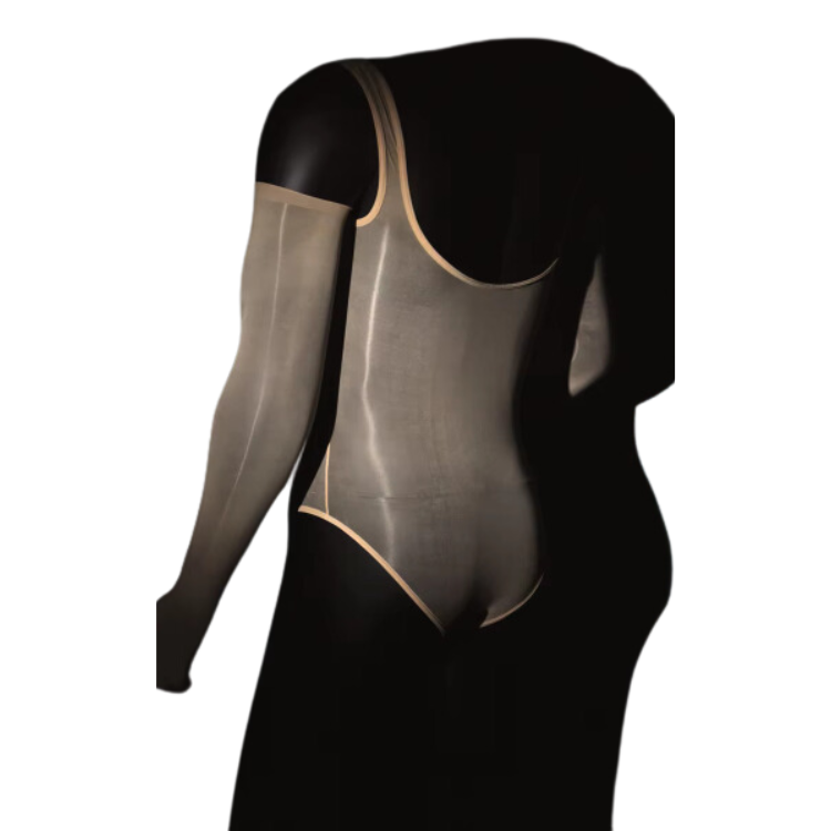 Queer Glow-Up Shiny Member Bodysuit