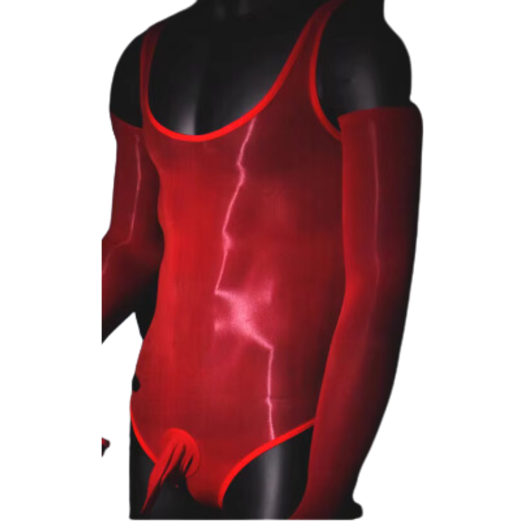 Queer Glow-Up Shiny Member Bodysuit