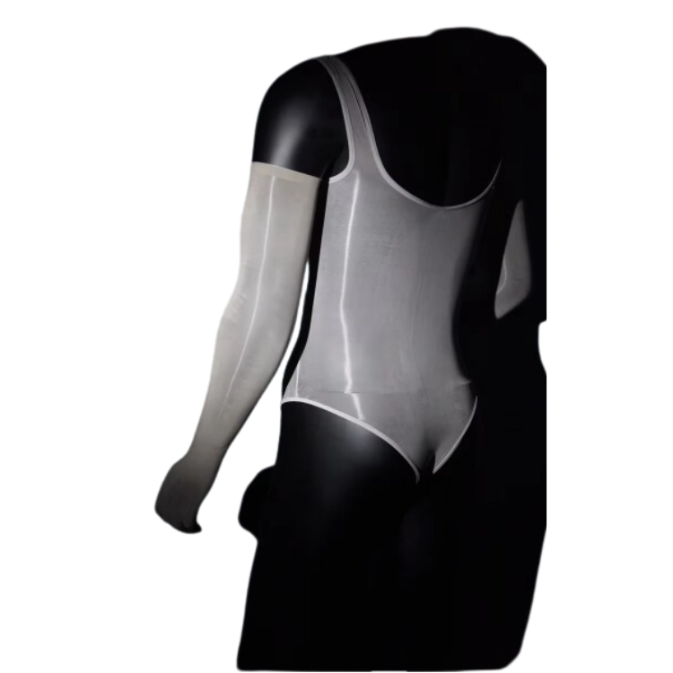 Queer Glow-Up Shiny Member Bodysuit