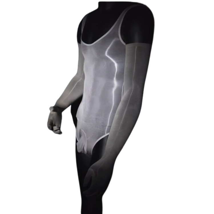 Queer Glow-Up Shiny Member Bodysuit