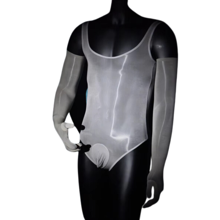 Queer Glow-Up Shiny Member Bodysuit