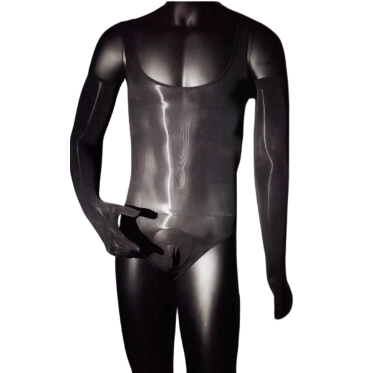 Queer Glow-Up Shiny Member Bodysuit