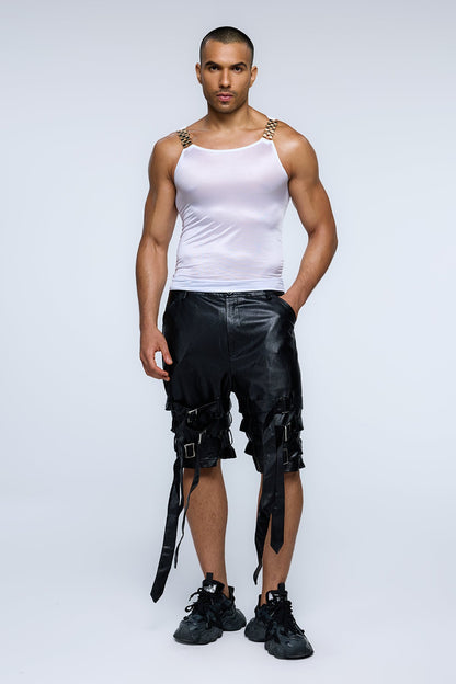 Quiet Blackness Tank Top White