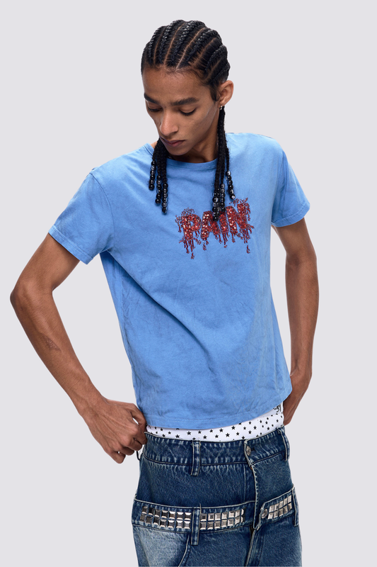 Quiet Fold Rhinestone T-Shirt