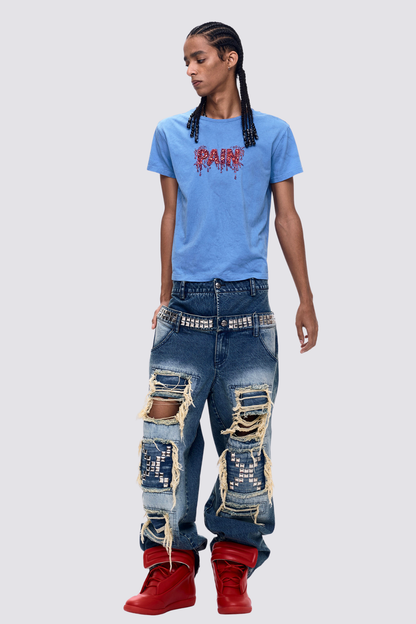 Quiet Fold Rhinestone T-Shirt