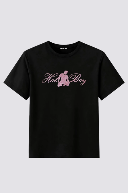 Radiant Arc Glitter T-Shirt
