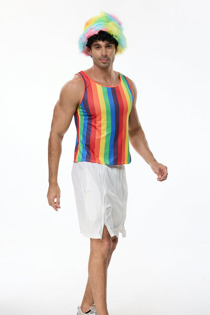 Radiant Flow Stripe Tank Top
