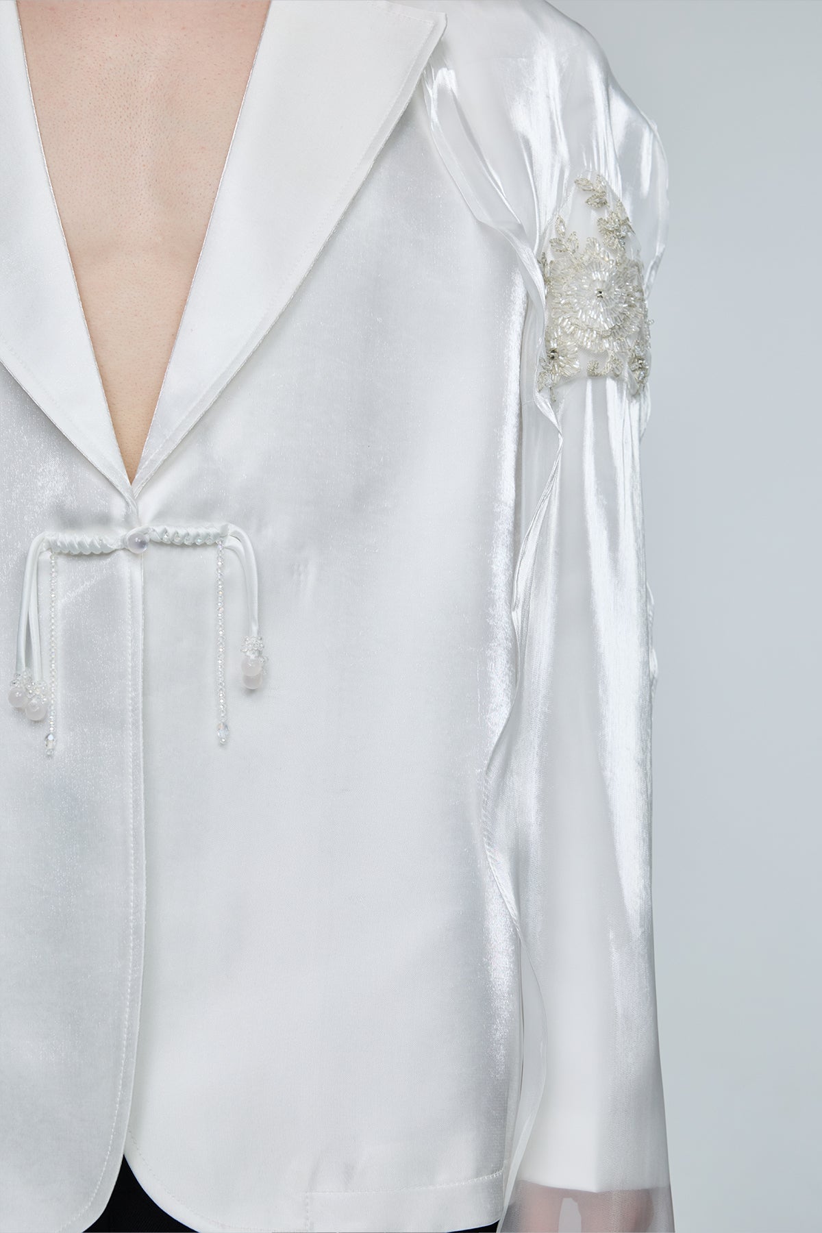 Radiant Pride V Neck Long Sleeve Jacket