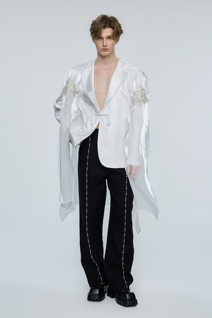 Radiant Pride V Neck Long Sleeve Jacket