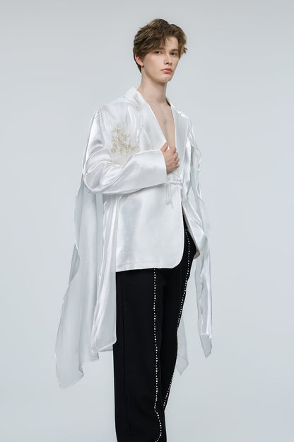Radiant Pride V Neck Long Sleeve Jacket