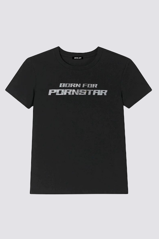 Radical Posture Rhinestone T Shirt