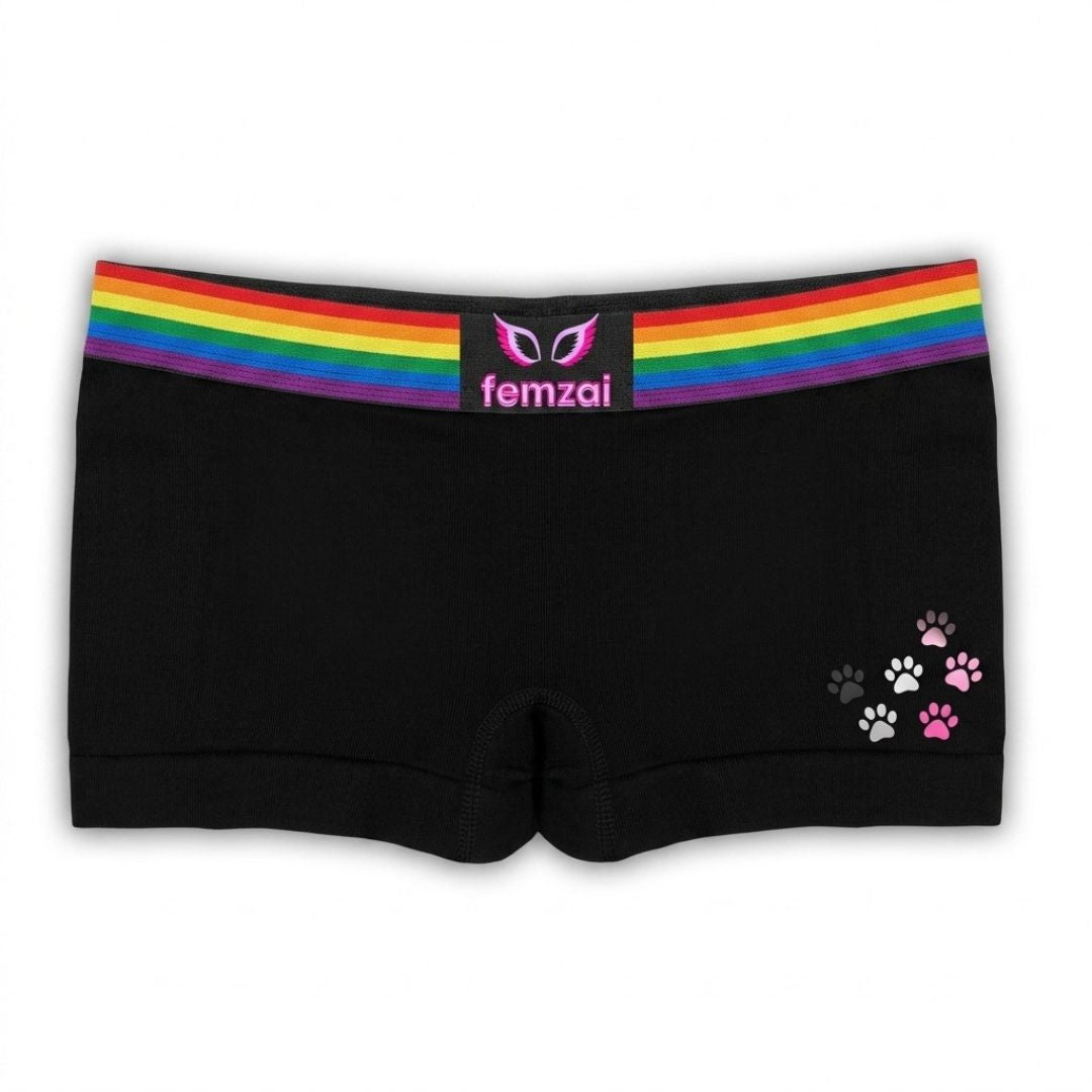 Rainbow Boy Shorts