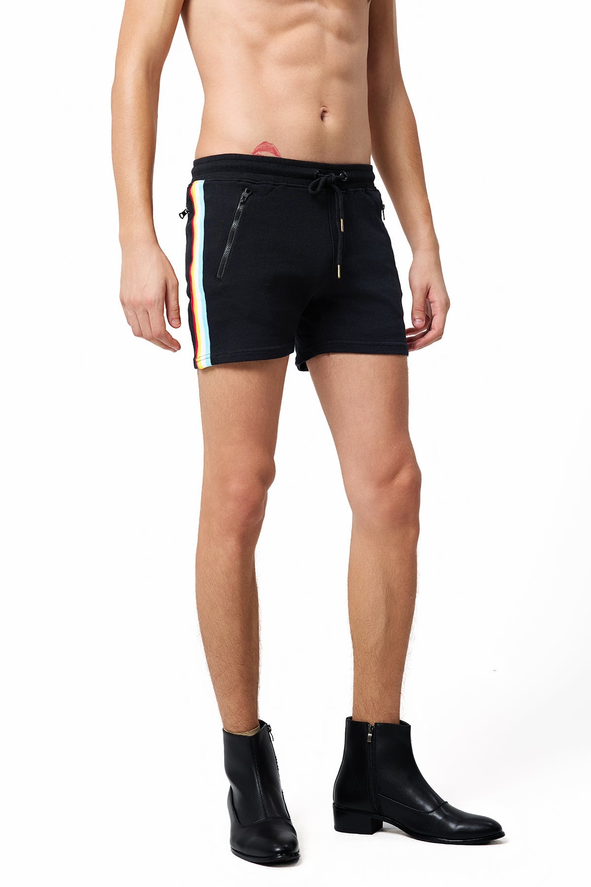 Rainbow Boy Zipper Sports Short