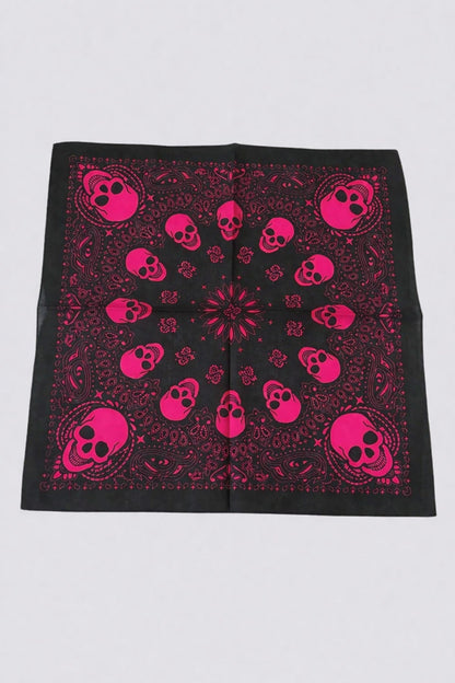 Raven Thread Skeleton Skull Face Covering