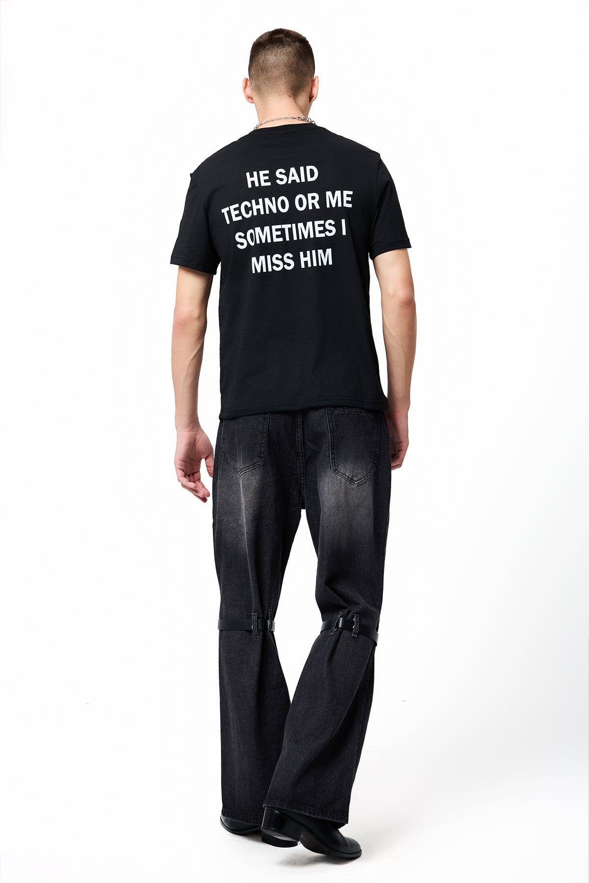 Raw Echo Printed Letter Top