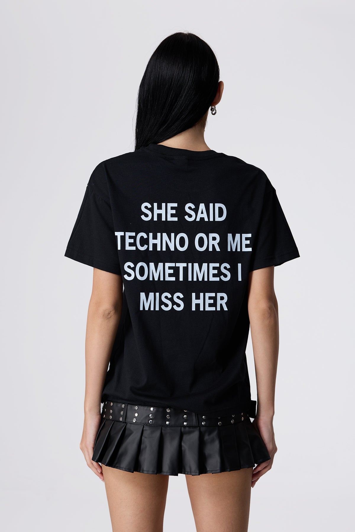 Raw Echo Printed Letter Top
