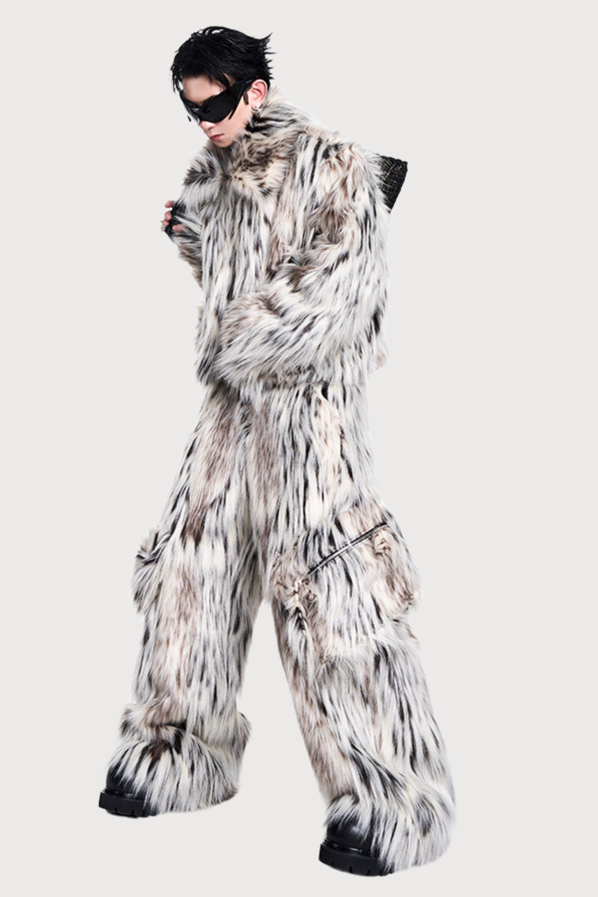 Raw Touch Fur Jacket