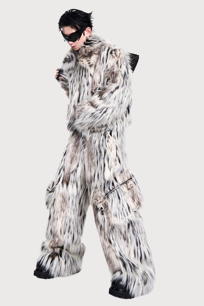 Raw Touch Fur Jacket