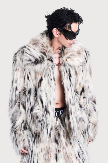 Raw Touch Fur Jacket