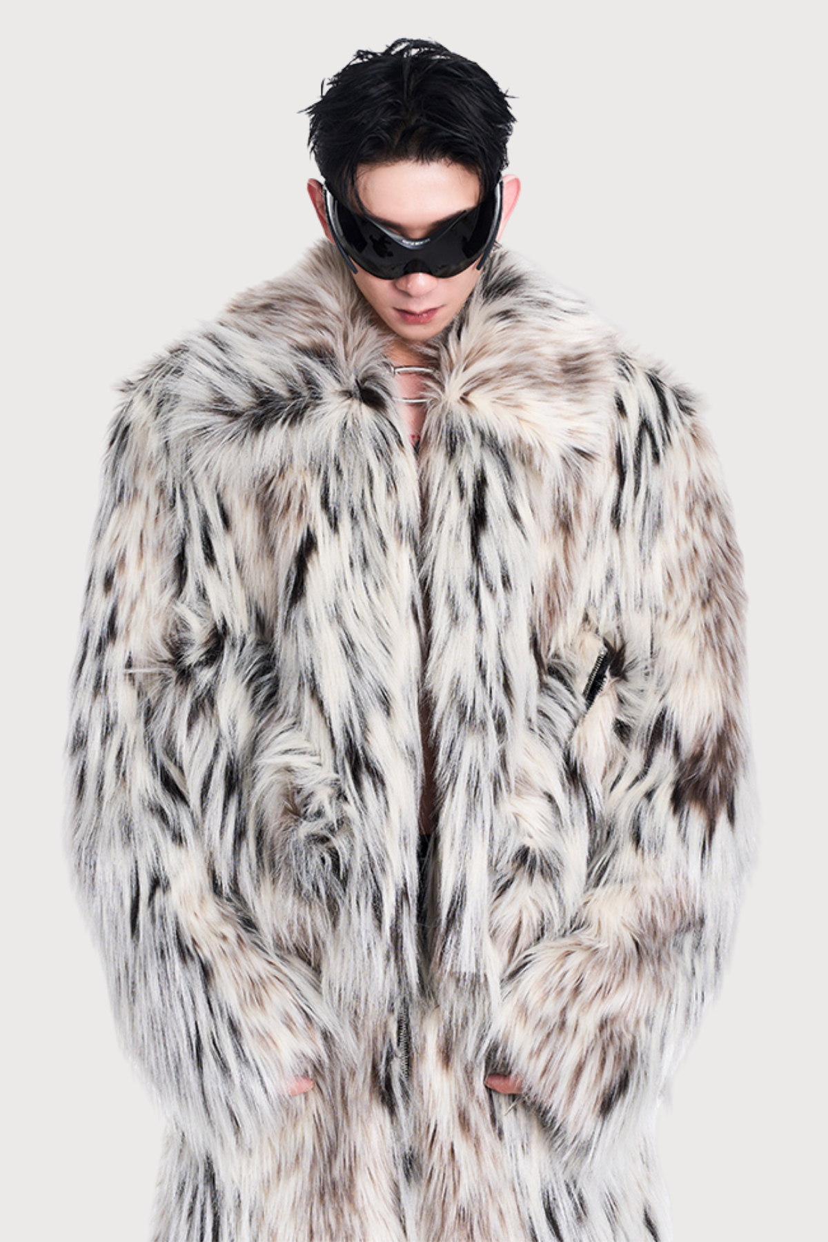 Raw Touch Fur Jacket