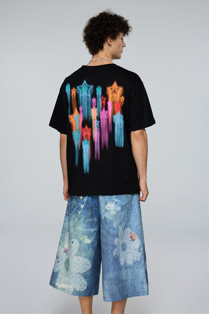 Remote Voice Star Print T-Shirt
