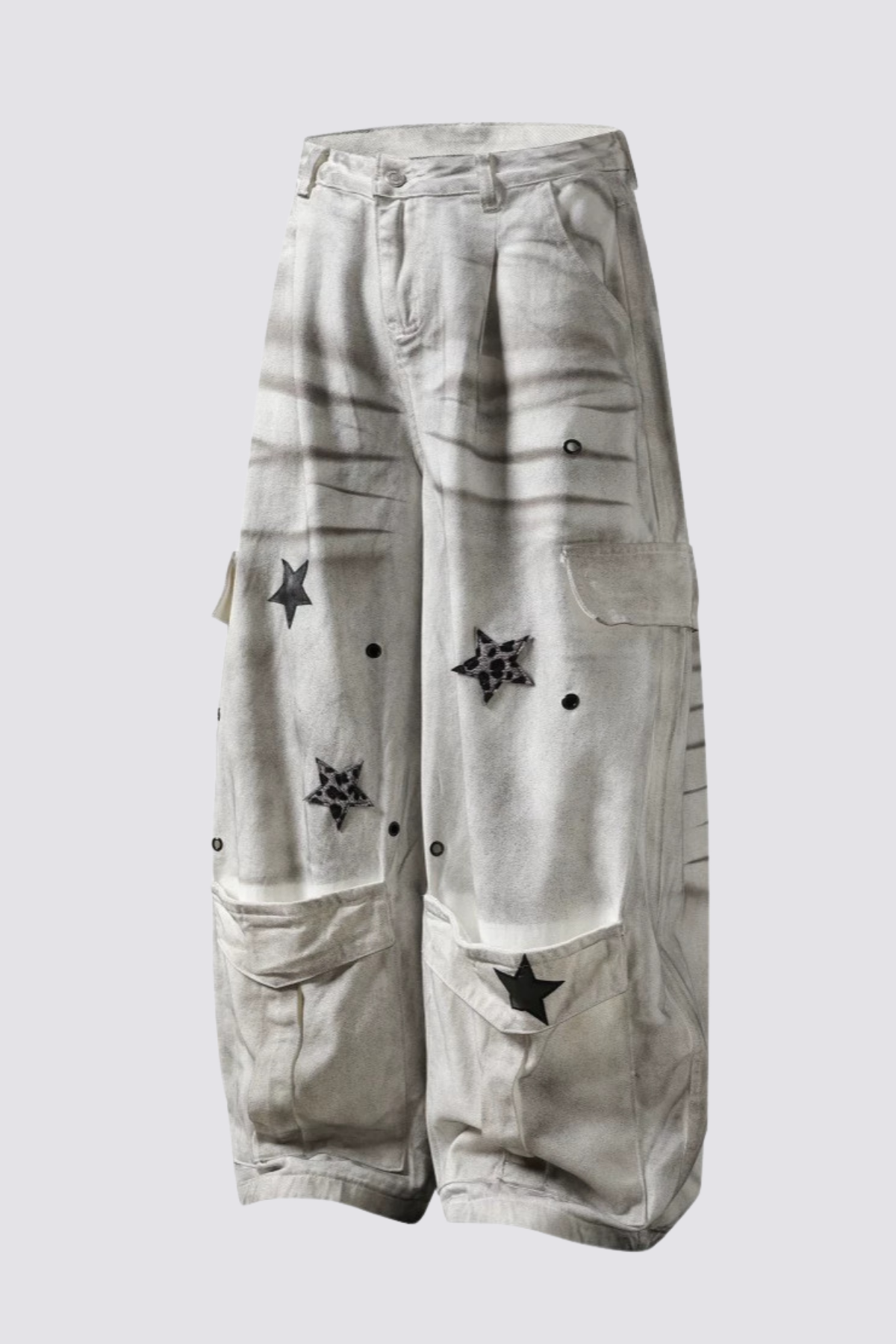 Rivet Drift Star Barrel Jeans
