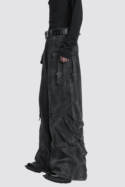 Rivet Silence Wide Leg Jeans
