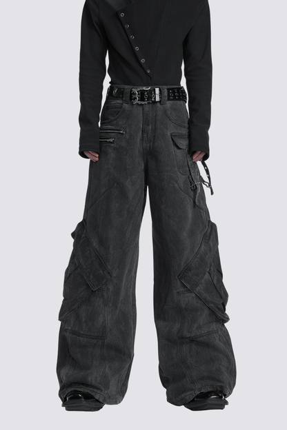 Rivet Silence Wide Leg Jeans