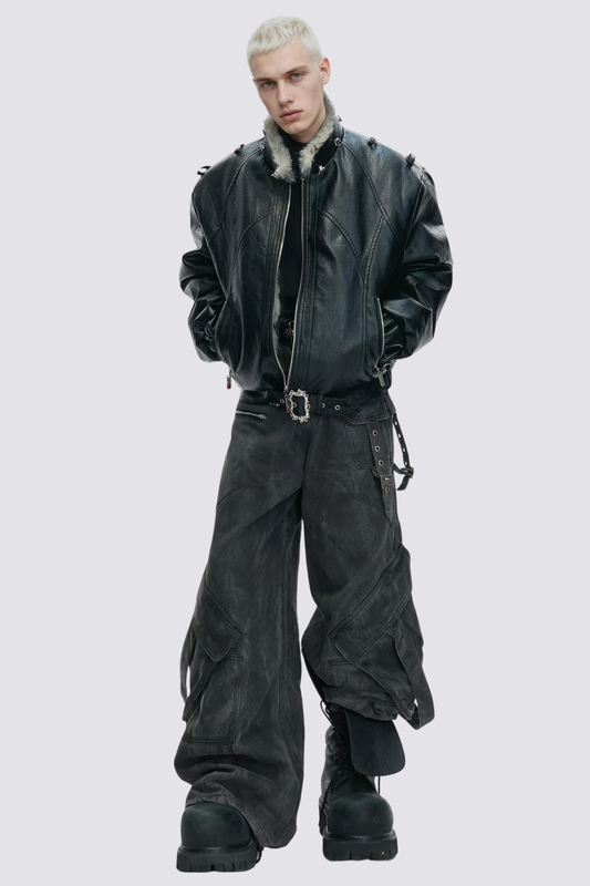 Rivet Silence Wide Leg Jeans