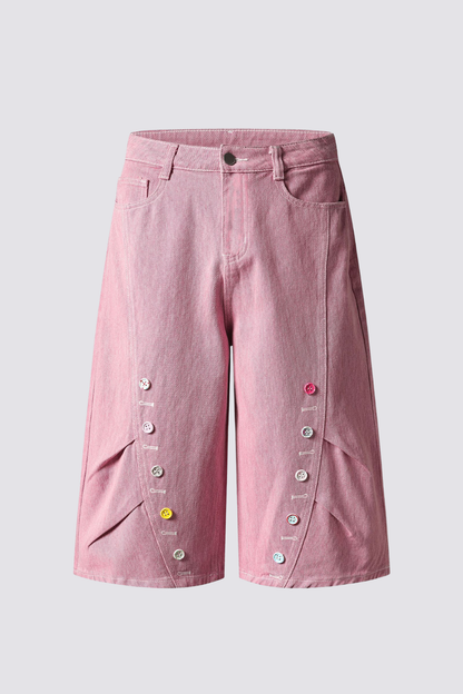 Rugged Logic Wide Leg Capri Jeans