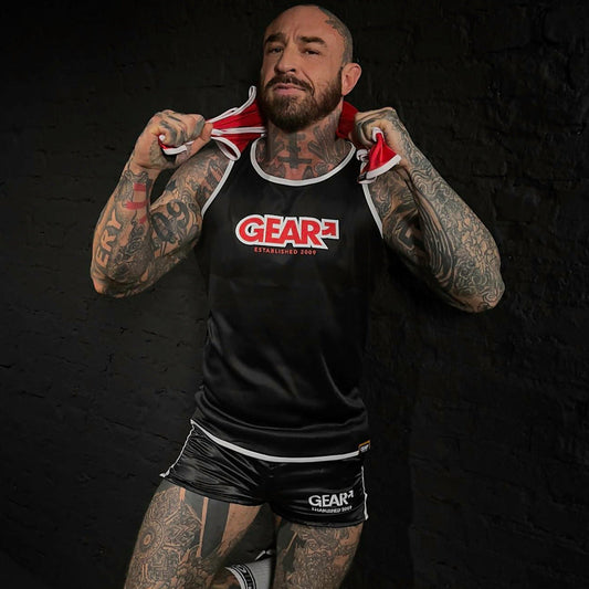 GEAR RUSH TANK BLK/RED