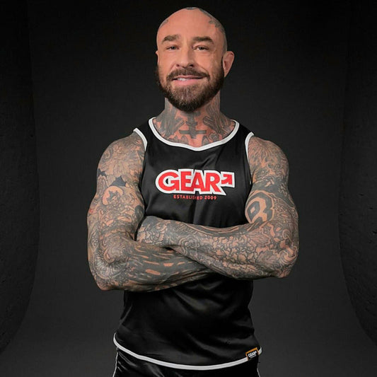 GEAR RUSH TANK BLK/RED