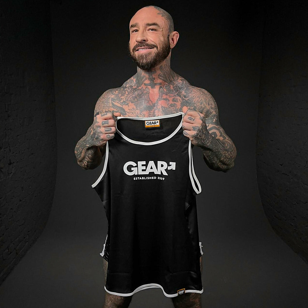 GEAR RUSH TANK BLK/WHT