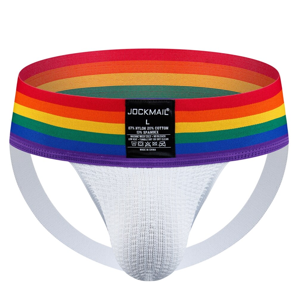 Jockmail Rainbow Pride Jockstrap
