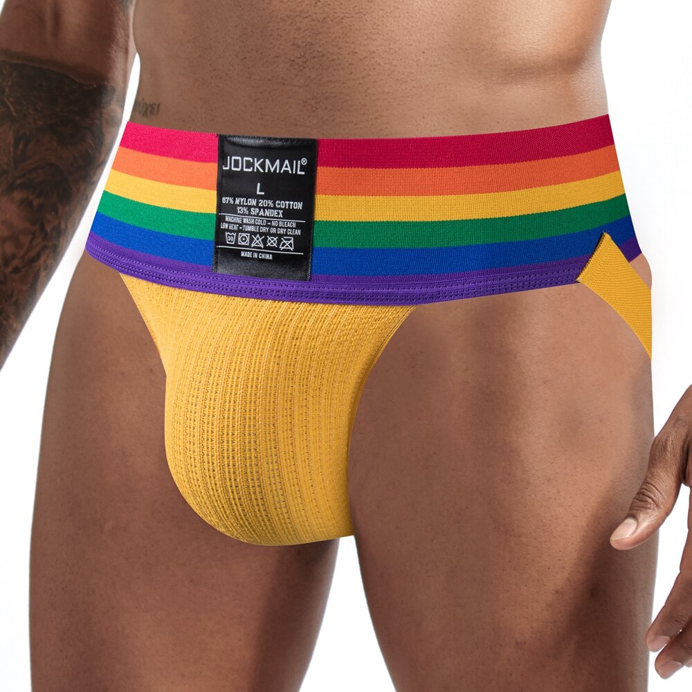 Jockmail Rainbow Pride Jockstrap