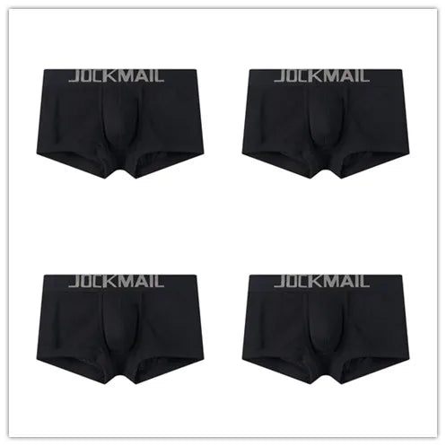 Jockmail Low Waist Boxers (4 Pack)