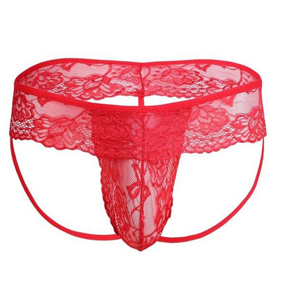 Sexy Men's Lace Erotic Thong