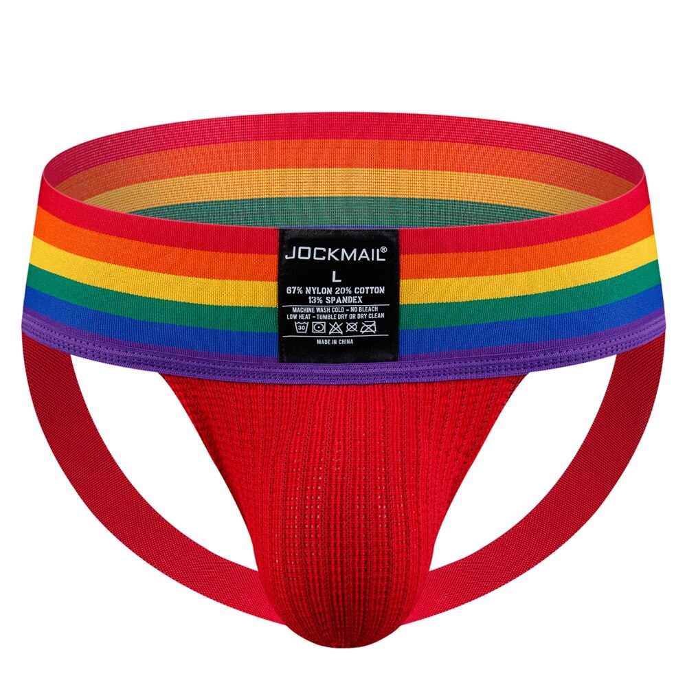 Jockmail Rainbow Pride Jockstrap