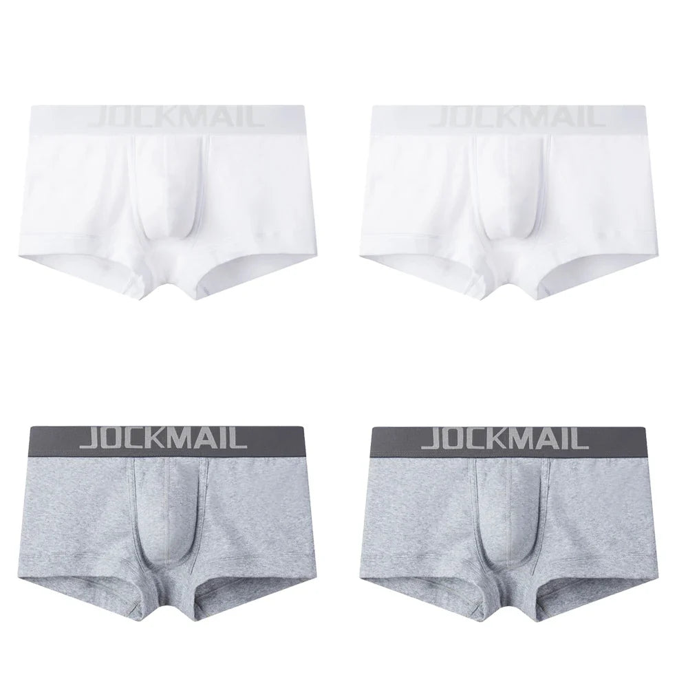 Jockmail Low Waist Boxers (4 Pack)