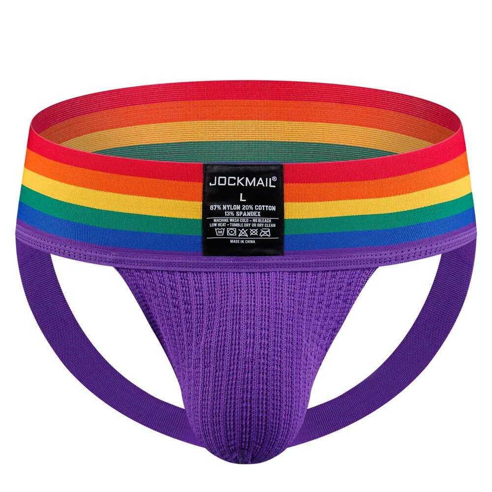 Jockmail Rainbow Pride Jockstrap