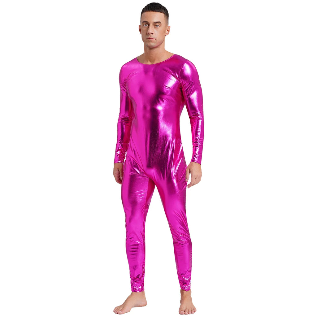 Galactic Vogue Metallic Bodysuit