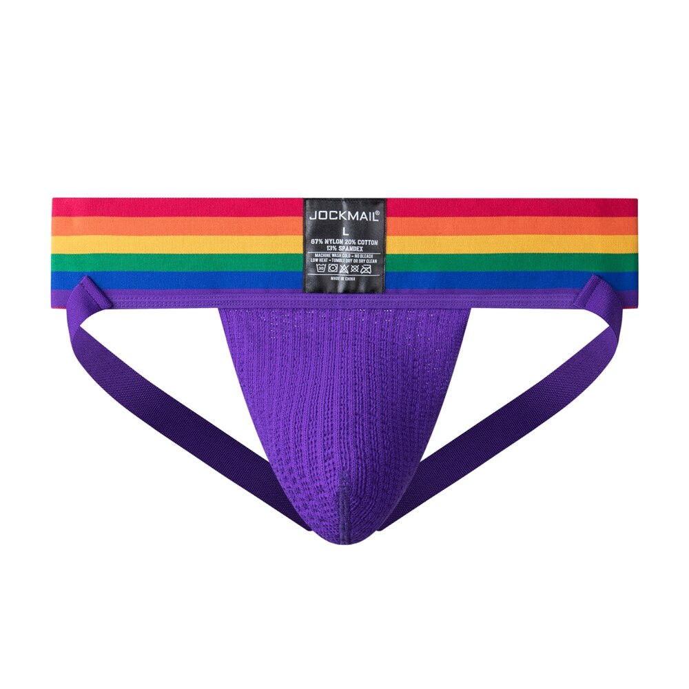 Jockmail Rainbow Pride Jockstrap