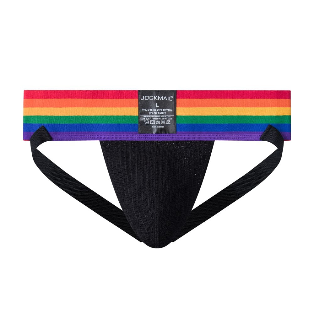 Jockmail Rainbow Pride Jockstrap